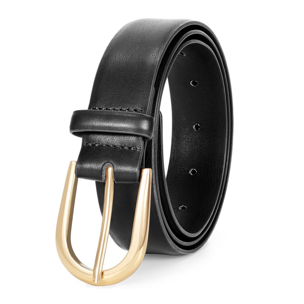 5589 Women Belt For Jeans Pants Fashion Gold Buckle Ladies Dress Waist